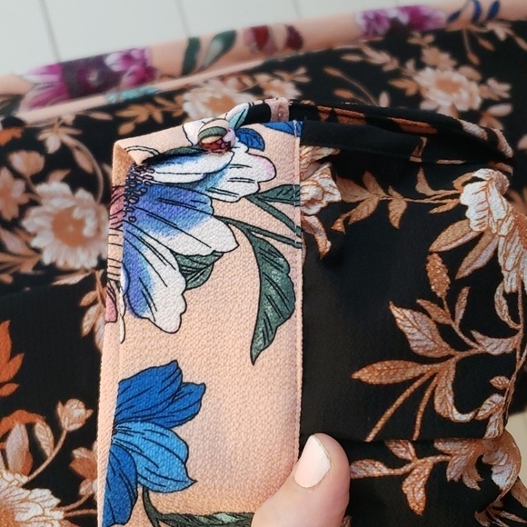 Spense 14/16 dress 2 different floral prints GORGEOUS! - Picture 3 of 6